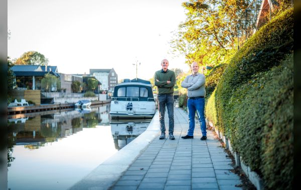 Een 10 met een griffel voor project Oudenbosch